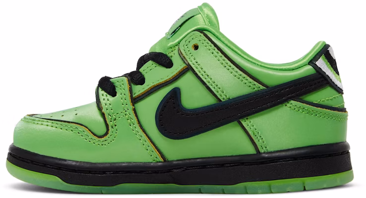 (Toddler) The Powerpuff Girls x Nike Dunk Low Pro SB QS 'Buttercup' FZ8831-300 Lookbook (Toddler) The Powerpuff Girls x Nike Dunk Low Pro SB QS 'Buttercup' FZ8831-300