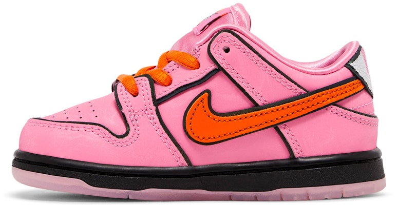 (Toddler) The Powerpuff Girls x Nike Dunk Low Pro SB QS 'Blossom' FZ3352-600 Lookbook (Toddler) The Powerpuff Girls x Nike Dunk Low Pro SB QS 'Blossom' FZ3352-600