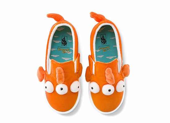 (TD) 辛普森家庭 x Vans 鱼图案便鞋 'Blinky' VN0A4VJV16W Lookbook (TD) 辛普森家庭 x Vans 鱼图案便鞋 'Blinky' VN0A4VJV16W