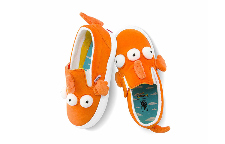 Shop (TD) The Simpsons x Vans Fish Slip-On 'Blinky' kasut slip-on Ikan Blinky VN0A4VJV16W