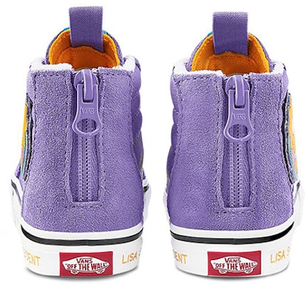 (Toddler) The Simpsons x Vans Sk8-Hi Zip 'Lisa 4 Prez' VN0A4BV117G Purchase (Toddler) The Simpsons x Vans Sk8-Hi Zip 'Lisa 4 Prez' VN0A4BV117G