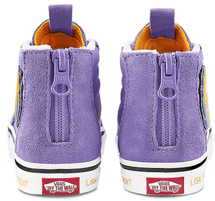 (幼童)辛普森家庭 x Vans Sk8-Hi 拉鍊款 “Lisa 4 Prez” VN0A4BV117G Purchase (幼童)辛普森家庭 x Vans Sk8-Hi 拉鍊款 “Lisa 4 Prez” VN0A4BV117G