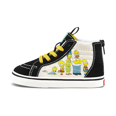 (TD) The Simpsons Vans Sk8-Hi Zip 'Simpsons Family 1987-2020'