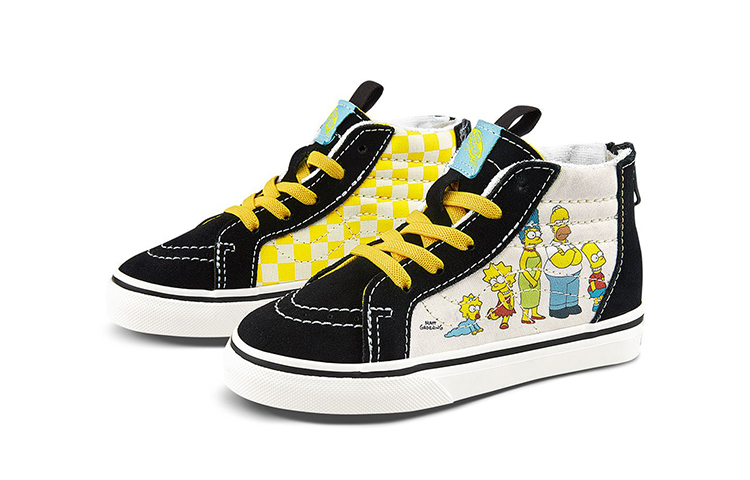 Lookbook (幼童) 辛普森家庭 x Vans Sk8-Hi Zip '辛普森家庭 1987-2020' VN0A4BV117E