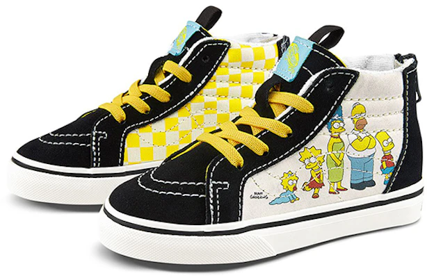(幼童) 辛普森家庭 x Vans Sk8-Hi Zip '辛普森家庭 1987-2020' VN0A4BV117E Lookbook (幼童) 辛普森家庭 x Vans Sk8-Hi Zip '辛普森家庭 1987-2020' VN0A4BV117E