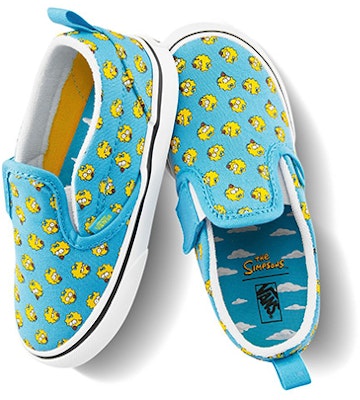 (Toddler) The Simpsons x Vans Slip-On V 'Maggie' VN0A348817J Lookbook (Toddler) The Simpsons x Vans Slip-On V 'Maggie' VN0A348817J