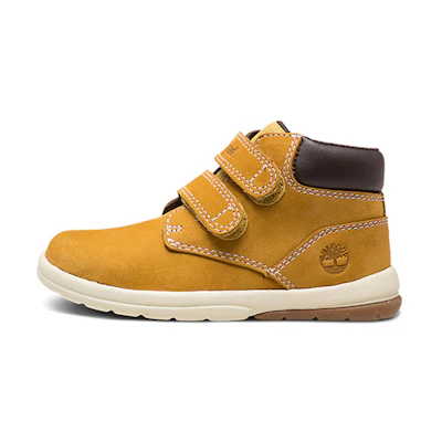 (TD) Timberland Toddle Tracks Hook and Loop Boots 'Wheat Nubuck'