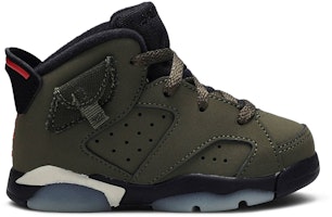 (Toddler) Travis Scott x Air Jordan 6 Retro 'Olive' CQ3567-200 (Toddler) Travis Scott x Air Jordan 6 Retro 'Olive' CQ3567-200