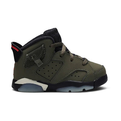 (TD) Travis Jordan 6 Retro 'Olive'