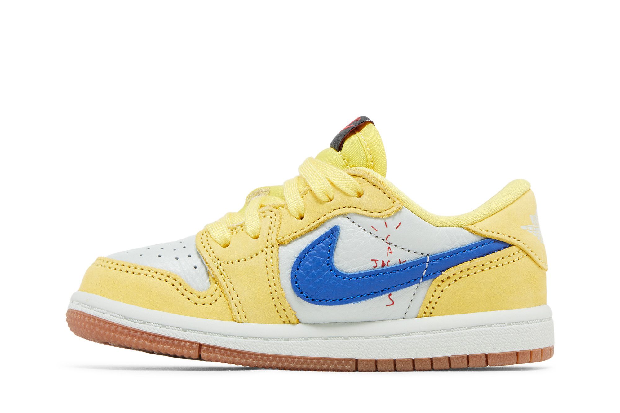 Lookbook (TD) Travis Scott x Air Jordan 1 Retro Low OG SP 'Canary' Lelaki dan Wanita DZ5908-700
