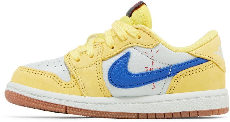 (TD) Travis Scott x Air Jordan 1 Retro Low OG SP 'Canary' Lelaki dan Wanita DZ5908-700 Lookbook (TD) Travis Scott x Air Jordan 1 Retro Low OG SP 'Canary' Lelaki dan Wanita DZ5908-700