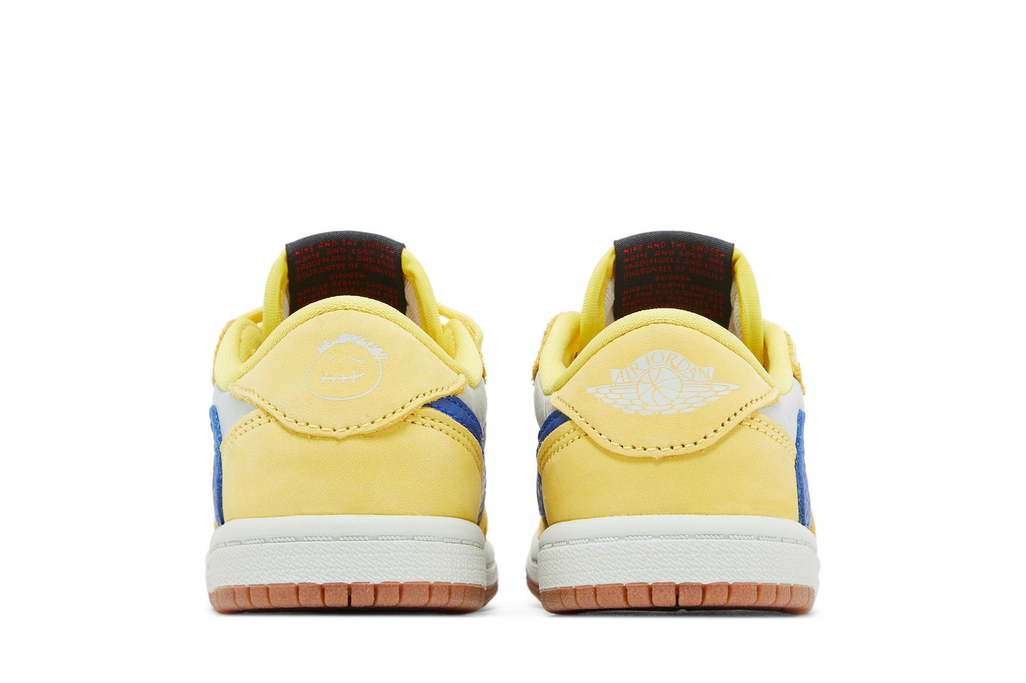 Details for (TD) Travis Scott x Air Jordan 1 Retro Low OG SP 'Canary' Lelaki dan Wanita DZ5908-700