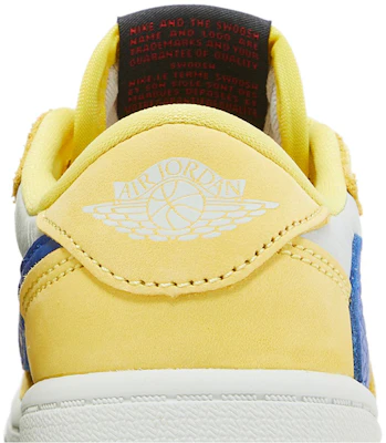 (TD) Travis Scott x Air Jordan 1 Retro Low OG SP 'Canary' Lelaki dan Wanita DZ5908-700 Sizing (TD) Travis Scott x Air Jordan 1 Retro Low OG SP 'Canary' Lelaki dan Wanita DZ5908-700