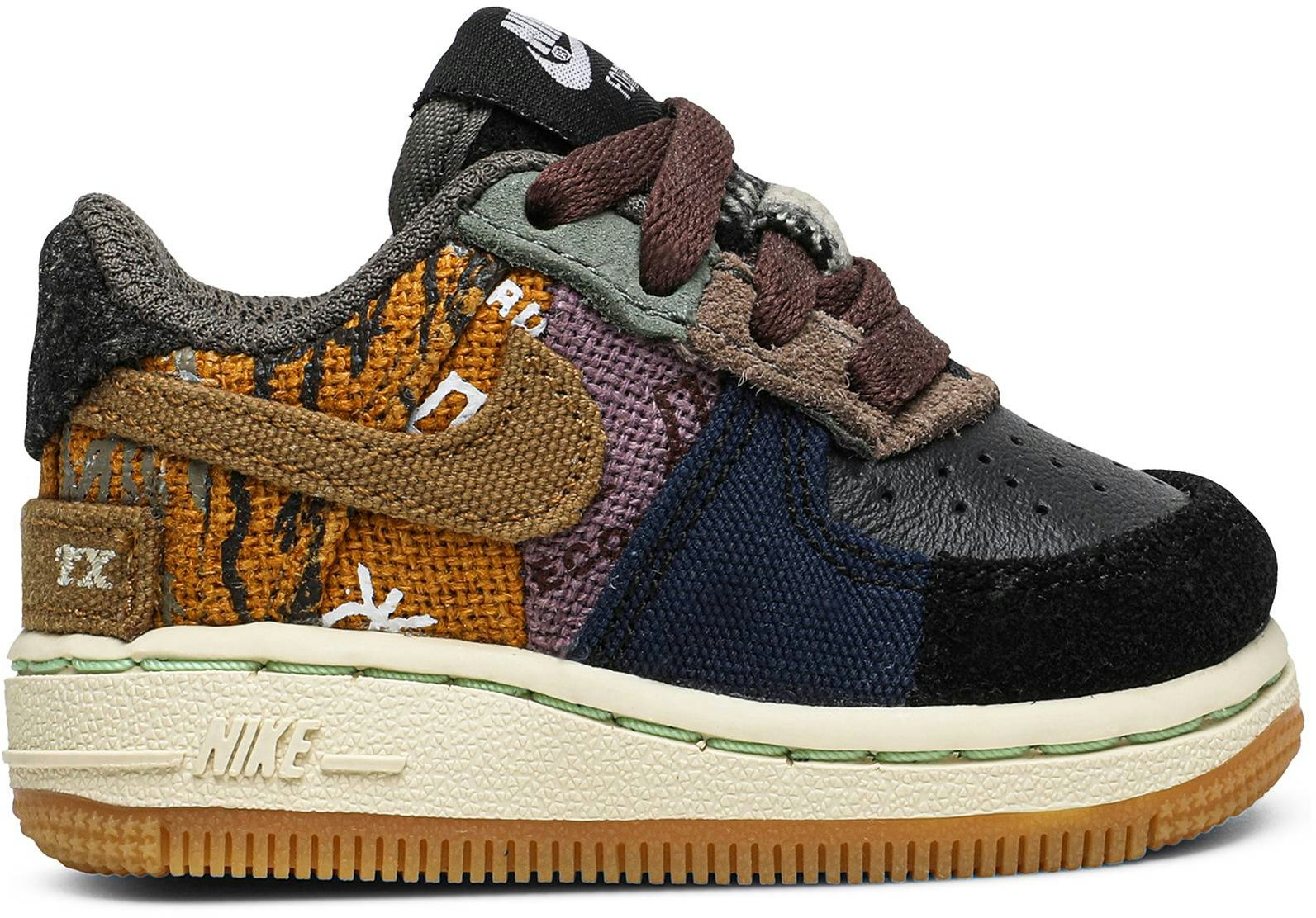 travis scott nike air force 1 low cactus green