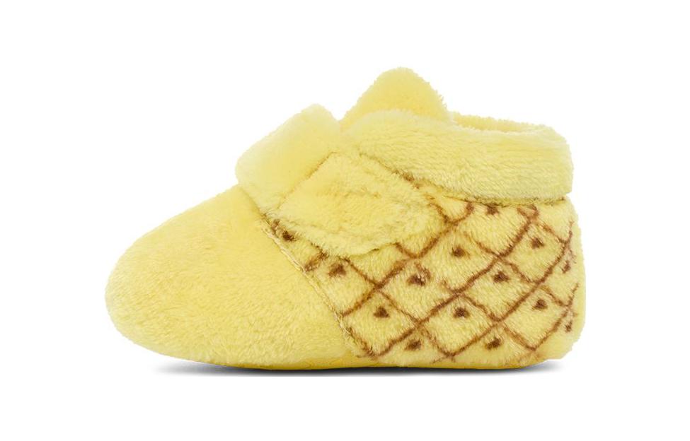 (TD) UGG 's Crib Shoe 'Pineapple Yellow'