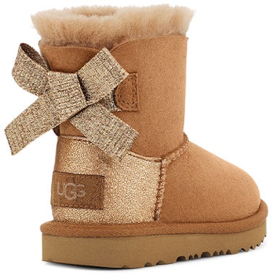 (PS) UGG迷你贝莉蝴蝶结闪烁'棕米色' 1123617T-CHE Shop (PS) UGG迷你贝莉蝴蝶结闪烁'棕米色' 1123617T-CHE
