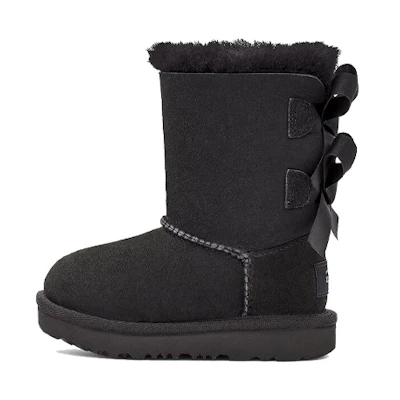(TD) UGG Bailey Bow II Boot 'Black'