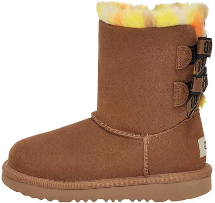 (TD) UGG Bailey Bow Bottes Plaid Punk Chesnut 1134930T-CHE Buy (TD) UGG Bailey Bow Bottes Plaid Punk Chesnut 1134930T-CHE
