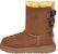 (Toddler) UGG Bailey Bow Plaid Punk Boot Chesnut 1134930T-CHE