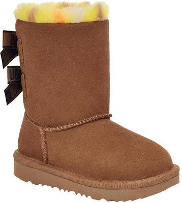 (TD) UGG Bailey Bow 格子朋克靴 栗色 1134930T-CHE Order (TD) UGG Bailey Bow 格子朋克靴 栗色 1134930T-CHE