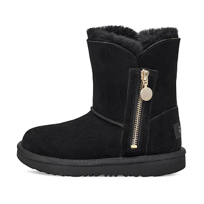 (PS) UGG Bailey Zip Short Black