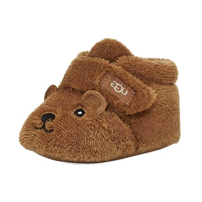 (TD) UGG Bixbee Bear Bootie Chestnut