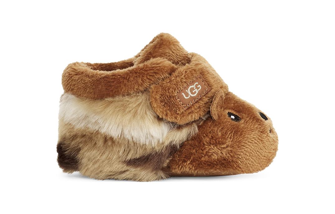 Order (TD) UGG Bixbee Beer Stuffie ''Chestnut'' Sloffen. 1130375I-CHE