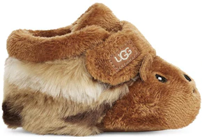 Order 嬰兒 UGG 絨面 圓頭扣子 走路鞋 栗子棕色