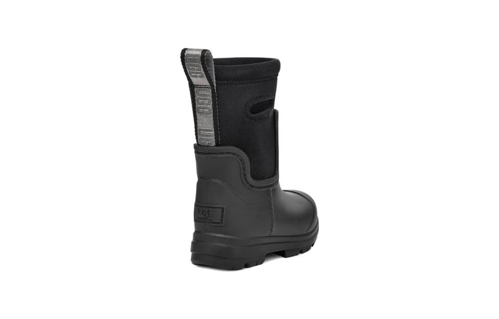 Shop (TD) Stivale UGG Nero Impermeabile Slip-On Alto 1143783T-BLK