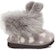 (PS) UGG Classic Mini II Berbulu Kelabu 1106897T-CHRC