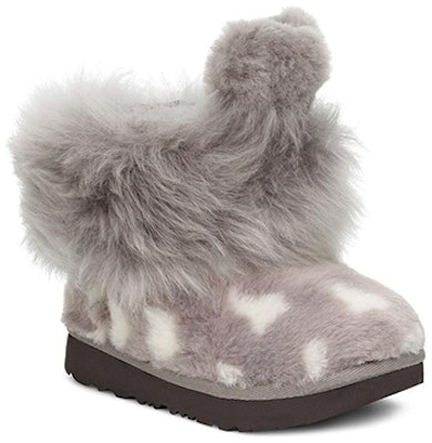 (PS) UGG Classic Mini II Lapisan Bulu Abu-abu 1106897T-CHRC Lookbook (PS) UGG Classic Mini II Lapisan Bulu Abu-abu 1106897T-CHRC