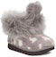 Lookbook (PS) UGG Classic Mini II Berbulu Kelabu 1106897T-CHRC