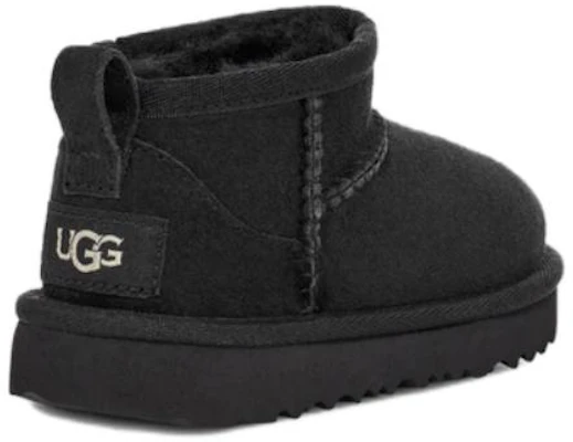 (TD) UGG Classique Ultra Mini Bottes ''Noires'' 1130750T-BLK Shop (TD) UGG Classique Ultra Mini Bottes ''Noires'' 1130750T-BLK