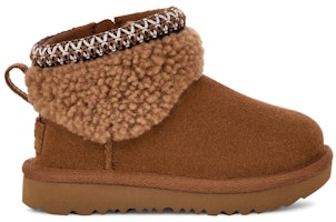 (Toddler) UGG Classic Ultra Mini Maxi Curly Boot Chestnut 1157730T-CHE (Toddler) UGG Classic Ultra Mini Maxi Curly Boot Chestnut 1157730T-CHE