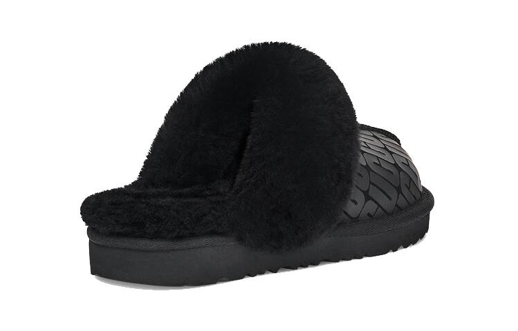 Lookbook (Toddler) UGG Cozy II 'Logo Black' 1129492K-BLK