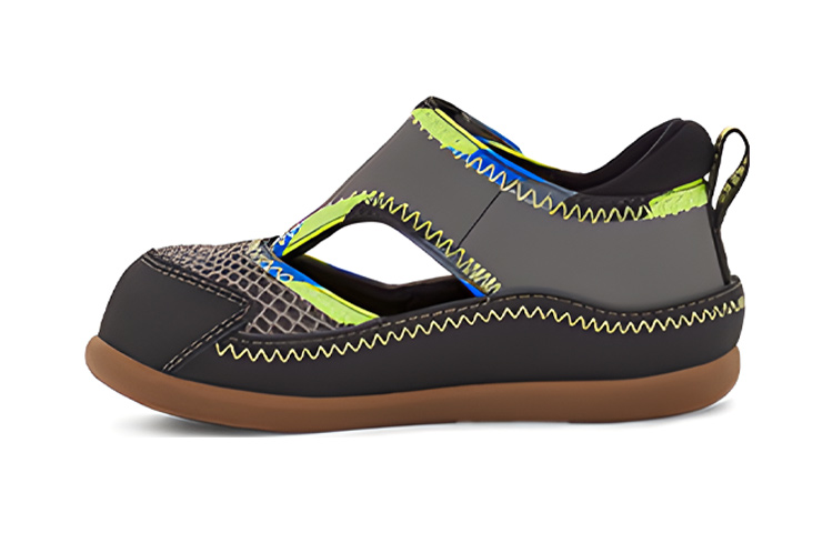 (Toddler) UGG Delta Closed Toe Sandal 'Black' 1117242T-BLK