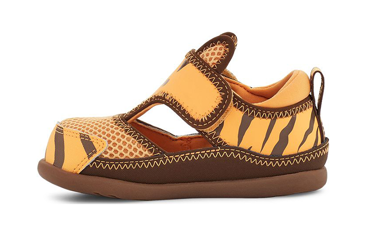 (Toddler) UGG Delta Tiger Sandal 'Daisy Dark Earth' 1124944T-DDER