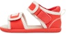(TD) UGG Delta Velcro Kasut Sandal Santai 'Merah Karang' 1107984T-PCRL