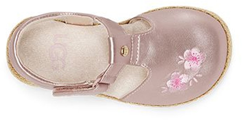 (Toddler) UGG Emmery Sandal 'Rose Gold Metallic' 1118574I-RGMT Purchase (Toddler) UGG Emmery Sandal 'Rose Gold Metallic' 1118574I-RGMT
