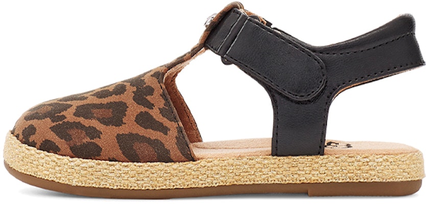 (Toddler) UGG Emmery Leopard Sandal 'Tan' 1121491T-TAN Buy (Toddler) UGG Emmery Leopard Sandal 'Tan' 1121491T-TAN