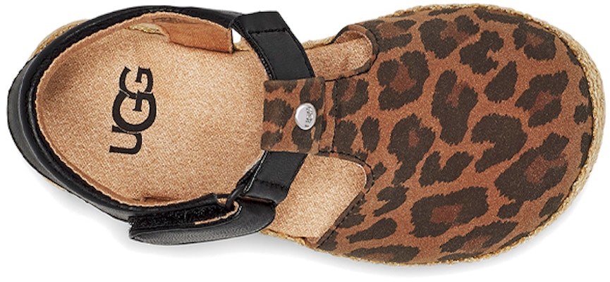 (Toddler) UGG Emmery Leopard Sandal 'Tan' 1121491T-TAN Shop (Toddler) UGG Emmery Leopard Sandal 'Tan' 1121491T-TAN