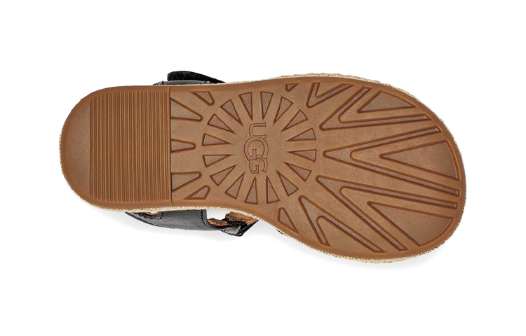 Details for (Toddler) UGG Emmery Leopard Sandal 'Tan' 1121491T-TAN