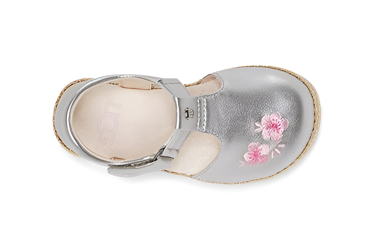 Purchase (Toddler) UGG Emmery PU 'Metallic Silver' 1118574I-SLVM