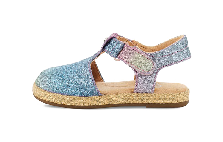 (Toddler) UGG Emmery Sandal 'Rainbow Glitter' 1124922T-RGTT