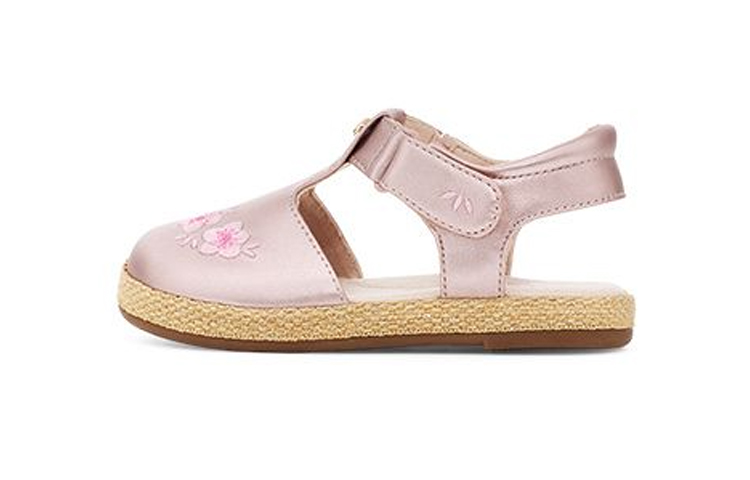 (Toddler) UGG Emmery Sandal 'Rose Gold Metallic' 1118574I-RGMT