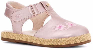 Lookbook 幼童 UGG Emmery 輕便防滑 包頭運動涼鞋 玫瑰金