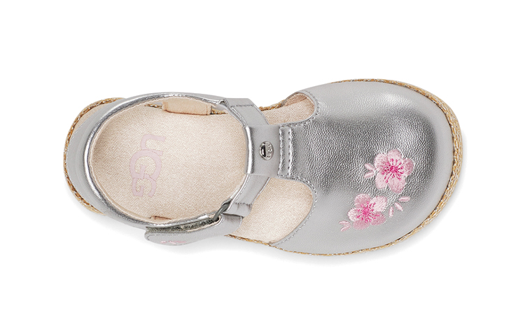 Shop (TD) UGG エメリー サンダル (シルバーメタリック) 1118574T-SLVM