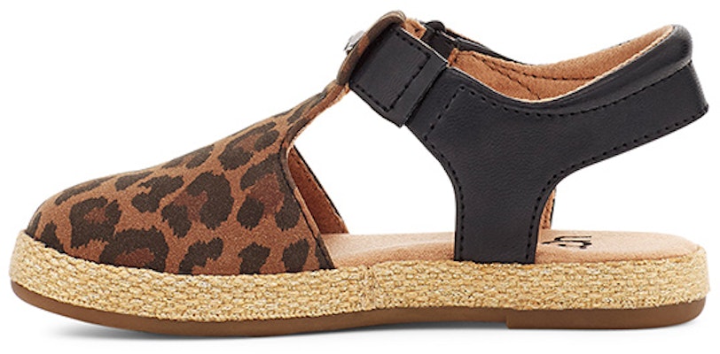 (Toddler) UGG Emmery Sandal 'Sunset Brown Leopard' 1121491I-TAN Buy (Toddler) UGG Emmery Sandal 'Sunset Brown Leopard' 1121491I-TAN