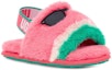 Lookbook (TD) UGG Fluff Yeah 'Watermelon Stuffie' - Selipar Bulu UGG 'Watermelon Stuffie' 1136516T-WTR