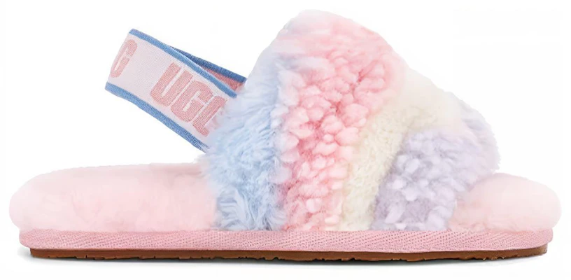 (TD) UGG Fluff Yeah Slide ''Cali Collage - Pride Stripes'' - Pride Streifen Slipper 1120115T-PSTR Order (TD) UGG Fluff Yeah Slide ''Cali Collage - Pride Stripes'' - Pride Streifen Slipper 1120115T-PSTR
